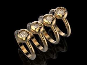 adorable rings Modèles 3D en vedette