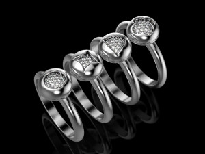 adorable rings Modèles 3D en vedette
