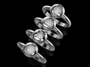 adorable rings Modèles 3D en vedette