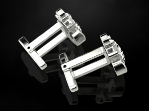 Cufflinks Anchor 3Dプリントモデル