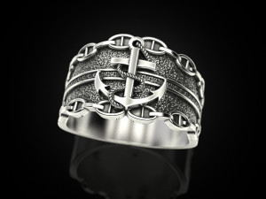 anchor ring 3D-printmodel