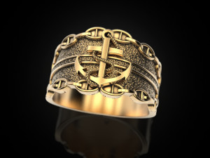 anchor ring 3D-printmodel