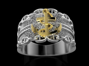 anchor ring 3D Print Model