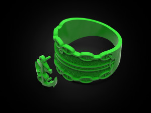 anchor ring 3D-printmodel