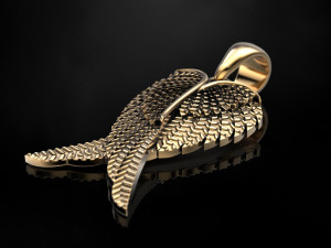 angel wings pendant 3D Принт Модель