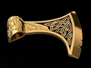 pendant axe 3D 프린트 모델