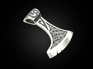 pendant axe 3D Print Model