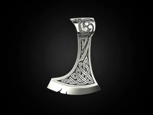 pendant axe 3D Print Model