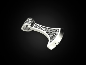 pendant axe 3D 프린트 모델