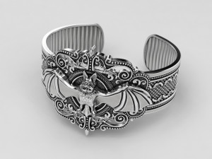 bat bracelet 3D Print Model