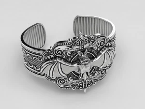 bat bracelet 3D Print Model