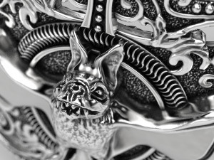 bat bracelet Model Cetak 3D