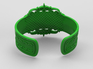 bat bracelet Model Cetak 3D