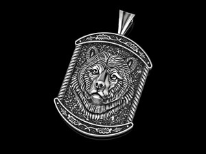 bear pendant 3D Baskı Modeli