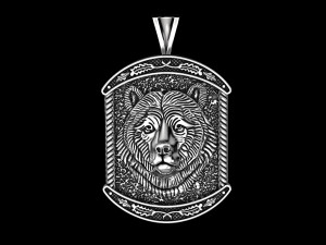 bear pendant 3D Baskı Modeli