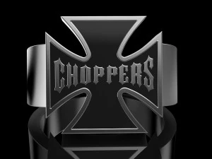 biker ring choppers 3D Print Model