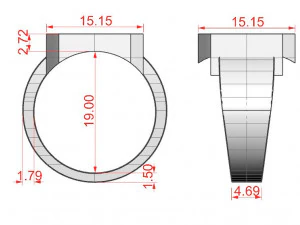 biker ring choppers 3D Print Model