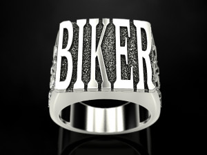 biker ring 2 3D 打印模型