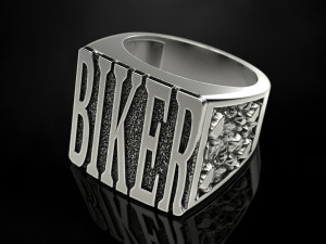 biker ring 2 3D 打印模型
