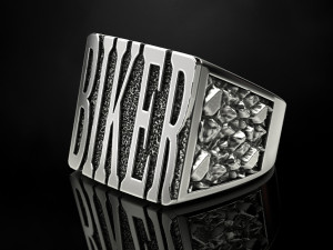 biker ring 2 3D 打印模型