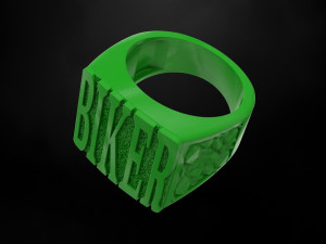 biker ring 2 3D 打印模型