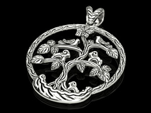 bird tree of life pendant 3D Baskı Modeli