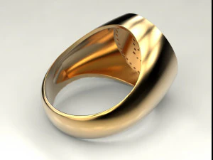 bitcoin ring 3D Print Model
