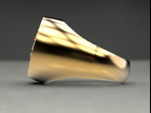 bitcoin ring Modèles 3D en vedette