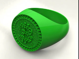 bitcoin ring 3D Print Model