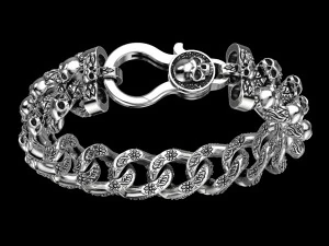 bracelet for a real biker 3D Print Model
