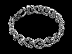 bracelet for a real biker Model do druku 3D