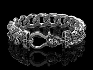 bracelet for a real biker Model do druku 3D