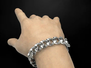 bracelet for a real biker 3D Print Model