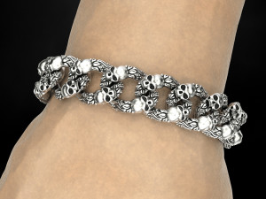 bracelet for a real biker Model do druku 3D