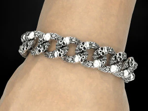 bracelet for a real biker 3D Print Model
