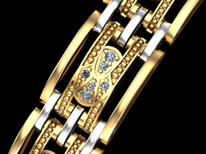 bracelet Modelo de Impressão 3D