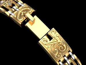 bracelet Modelo de Impressão 3D