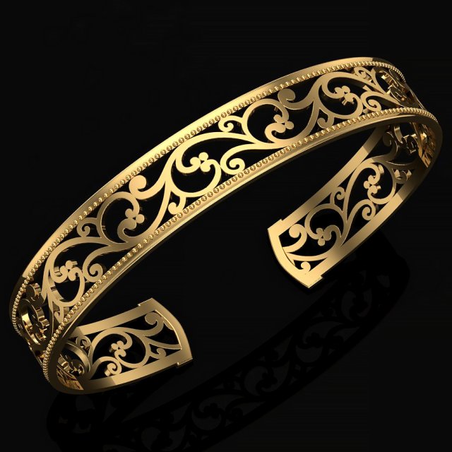 bracelet 2 Modello di stampa 3D .c4d .max .obj .3ds .fbx .stl .blend 