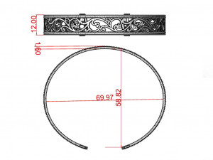 bracelet 2 Modello di stampa 3D