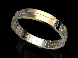 bracelet 3 3Dプリントモデル