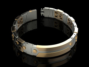 bracelet 3 3Dプリントモデル