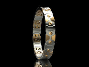 bracelet 3 3Dプリントモデル