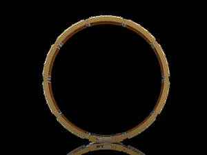 Bracelet gold and diamond 3D Print Model