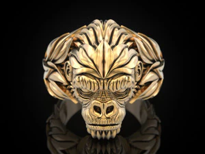 Gorilla Ring 3D Print Model