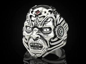 Monster Head Ring 3D Model