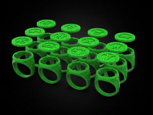 12 Zodiak Ring 3D Принт Модель