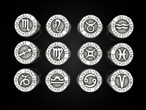 12 Zodiak Ring 3D Принт Модель