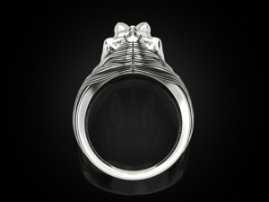 Girl body ring 3D Принт Модель