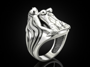 Girl body ring 3D Принт Модель