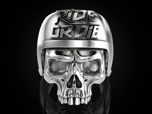 Ride or Die Ring 3D Print Model